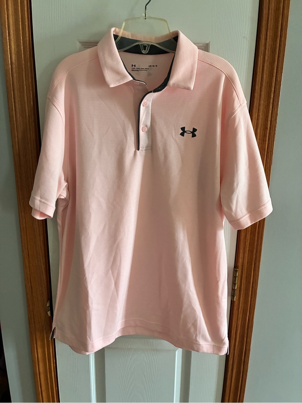 LG Men’s Light Pink Under Armour Match Play Polo